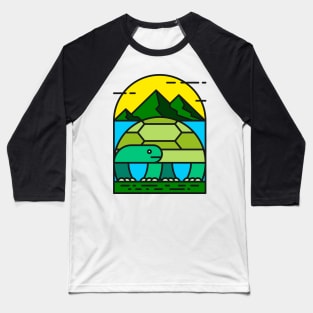 Ocean Sea Turtle Baseball T-Shirt